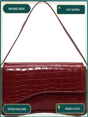 PU Leather Tote Bag for Women with Removable Straps and Zipper Closure